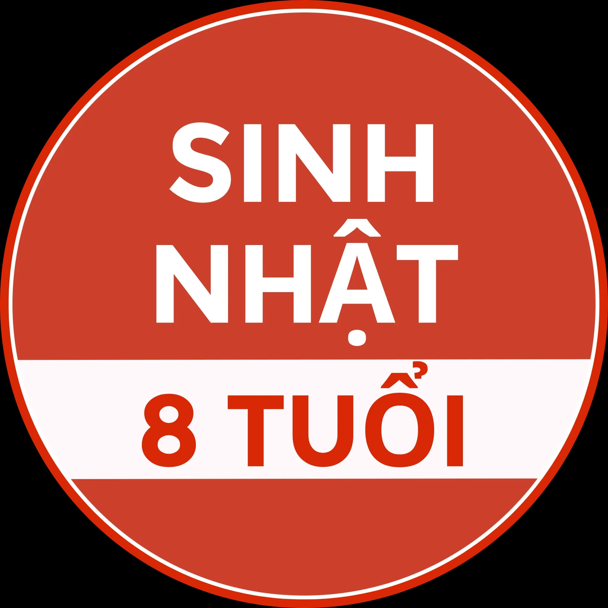Sinh nhật 8 tuổi