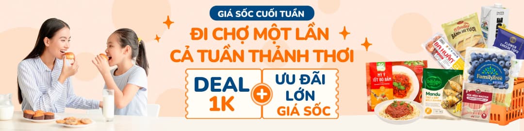 Giá sốc cuối tuần