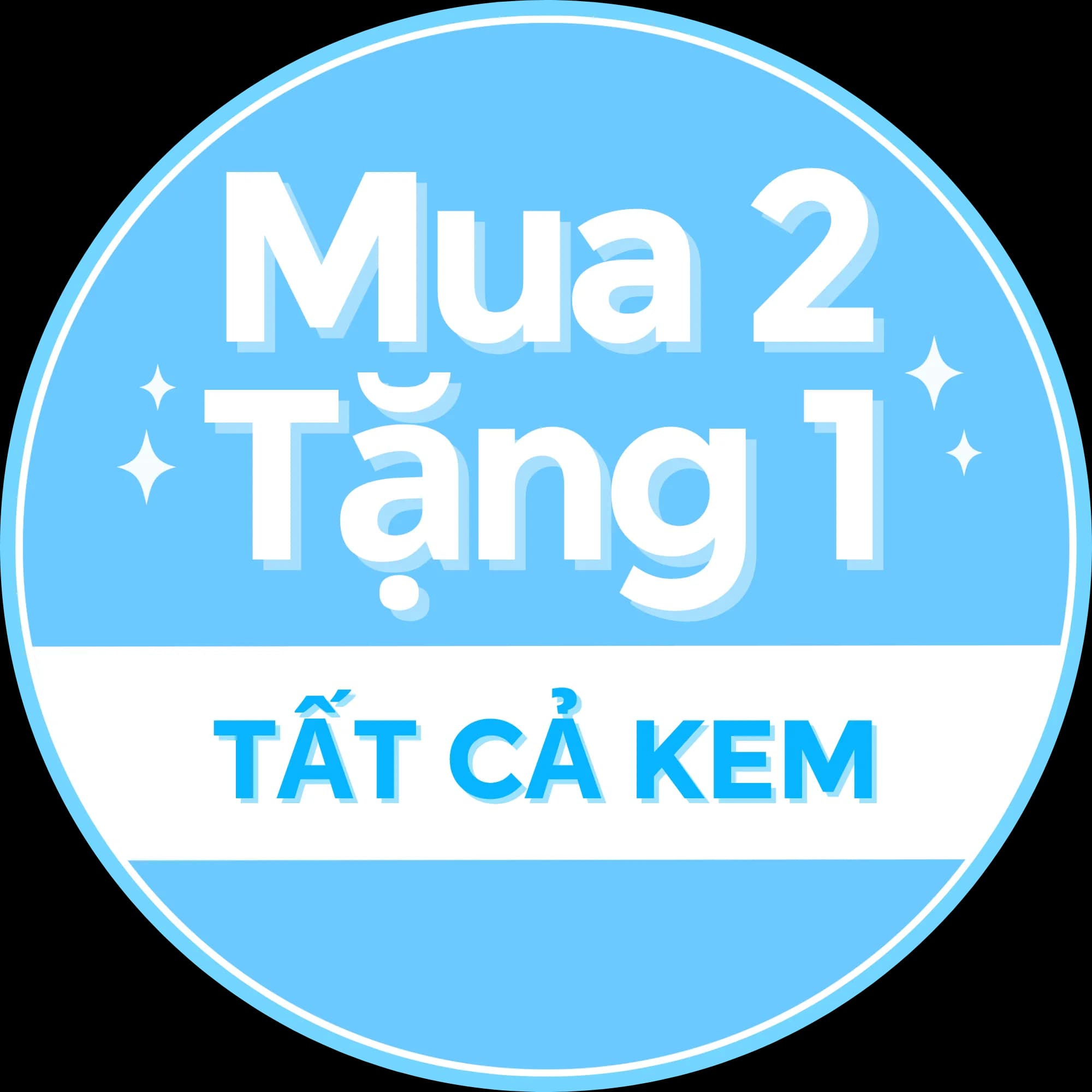 Kem mua 2 tặng 1