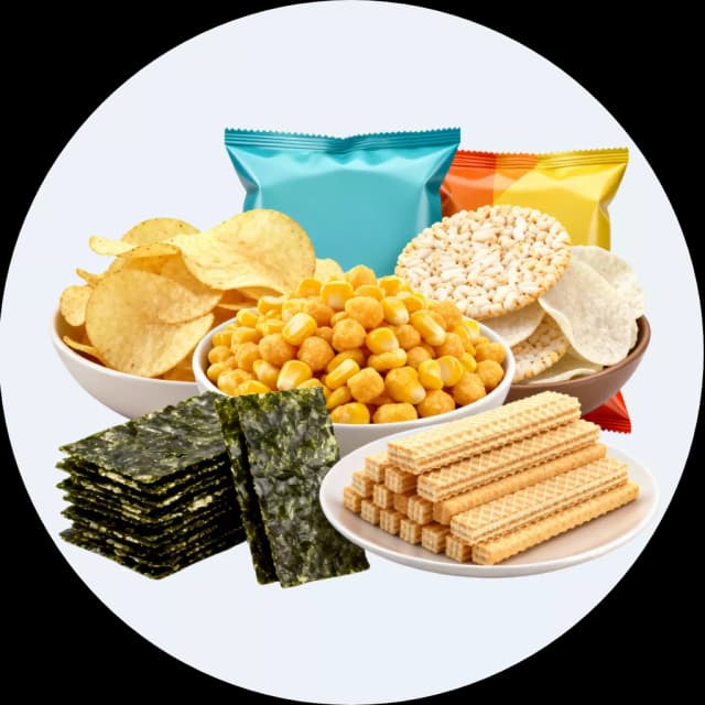 Snack, rong biển, đồ ăn vặt