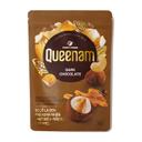 Socola đen phủ hạnh nhân - hạt điều - Macca Caramel Queenam gói 75g (1 Gói)