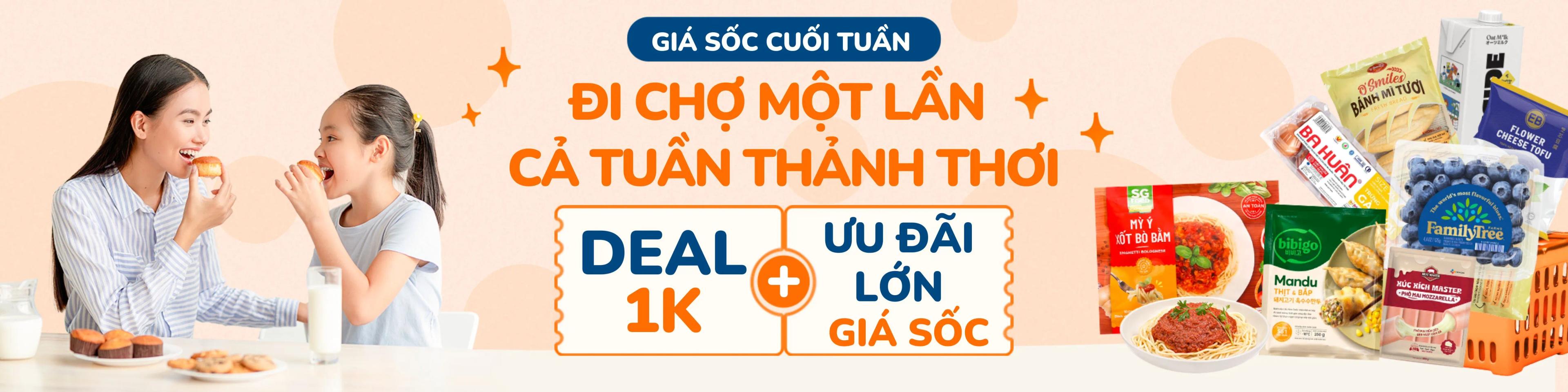 Mua một lần đủ cả tuần
