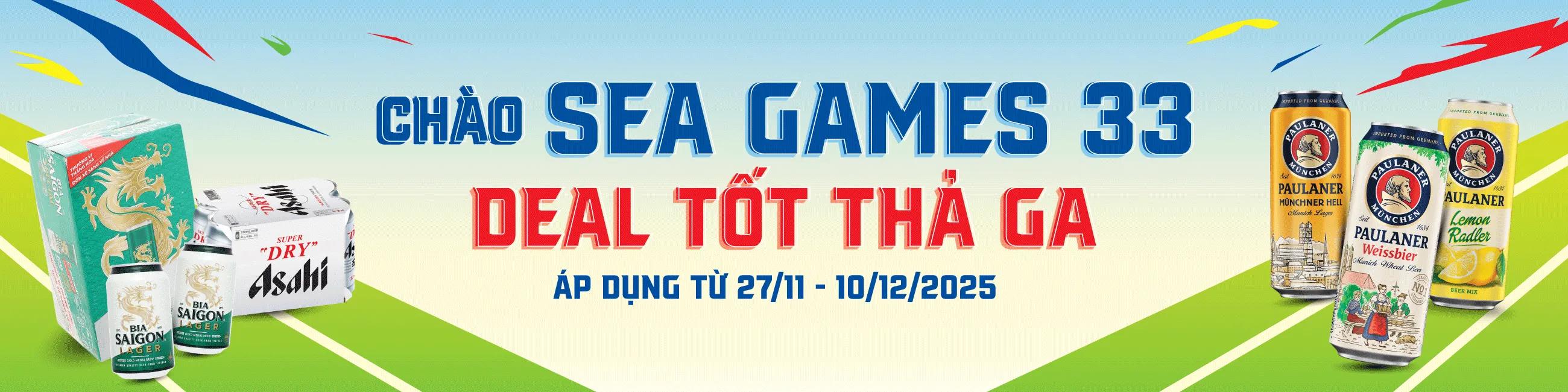 CHÀO SEAGAMES 33 DEAL TỐT THẢ GA