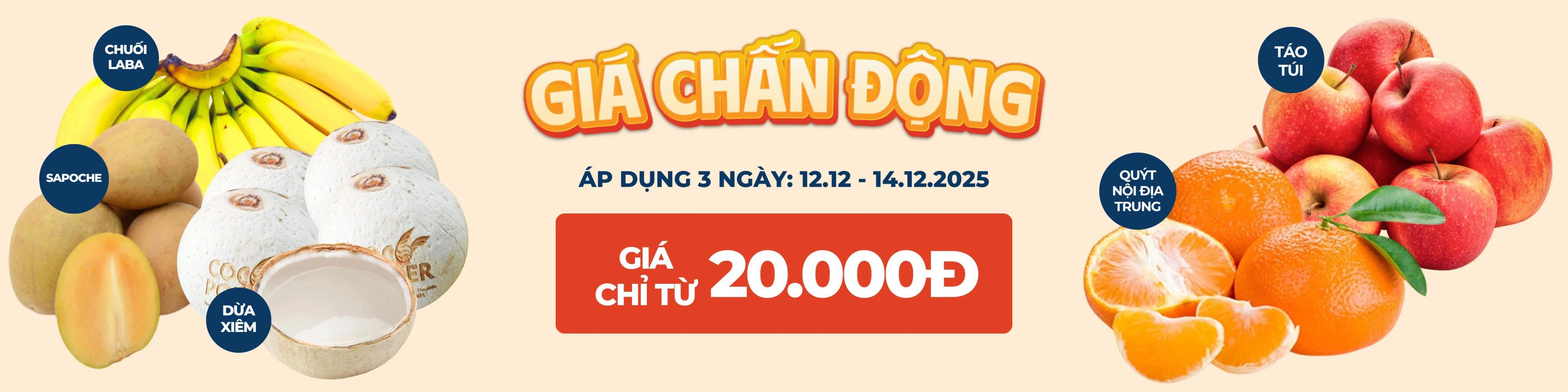 Giá chấn động 12-14.12