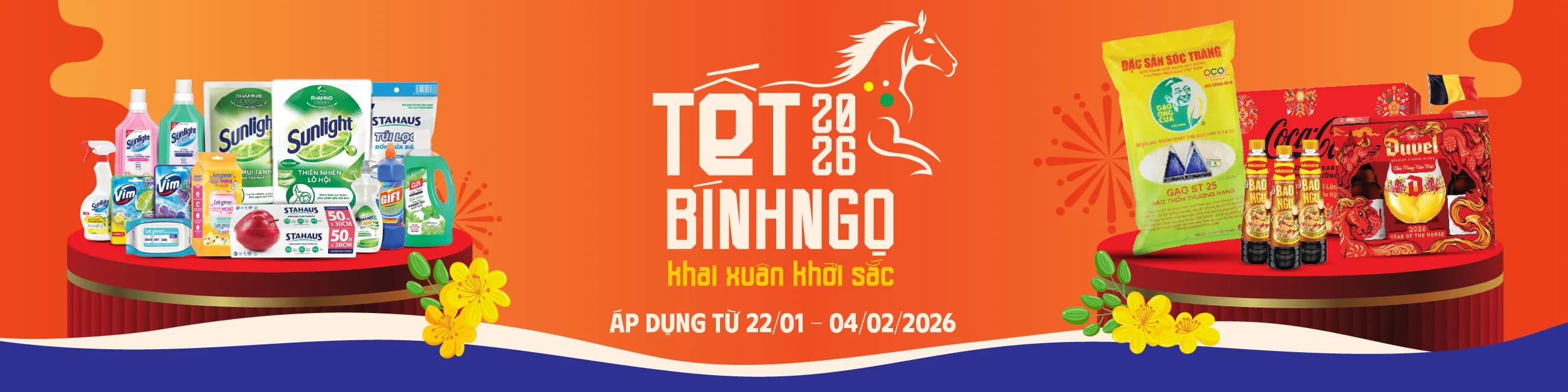 TẾT BÍNH NGỌ 2026 KHAI XUÂN KHỞI SẮC 22/01 - 04/02/2022