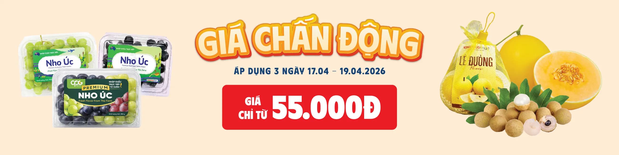 Giá chấn động 17-19.4