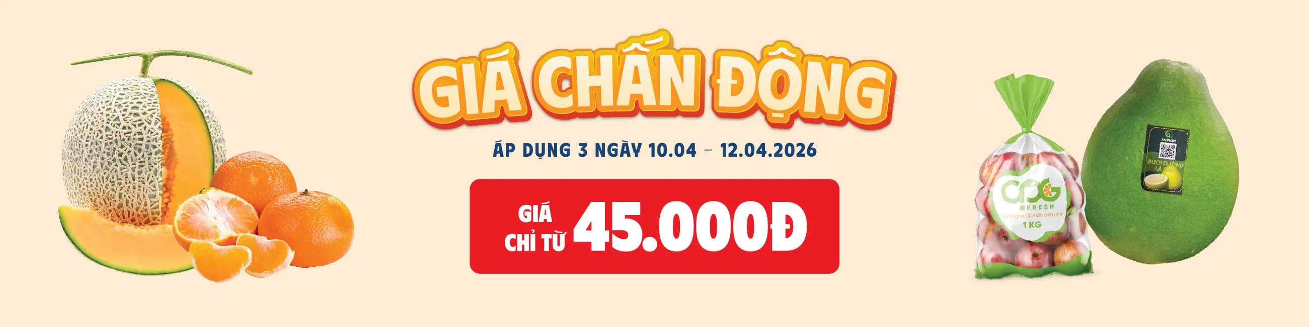 Giá chấn động 10.4-12.4