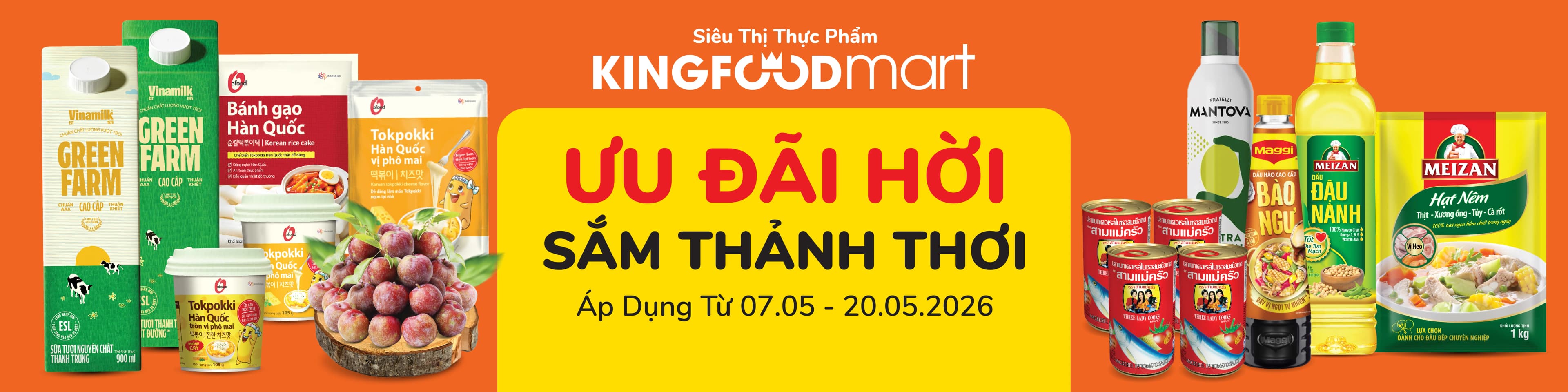 ƯU ĐÃI HỜI, SẮM THẢNH THƠI