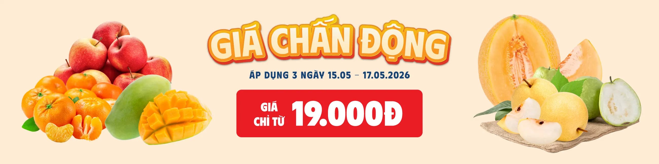 Giá chấn động 15-17/5