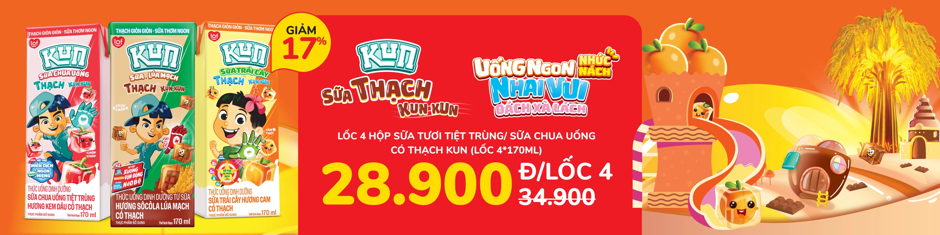 Campaign sữa KUN