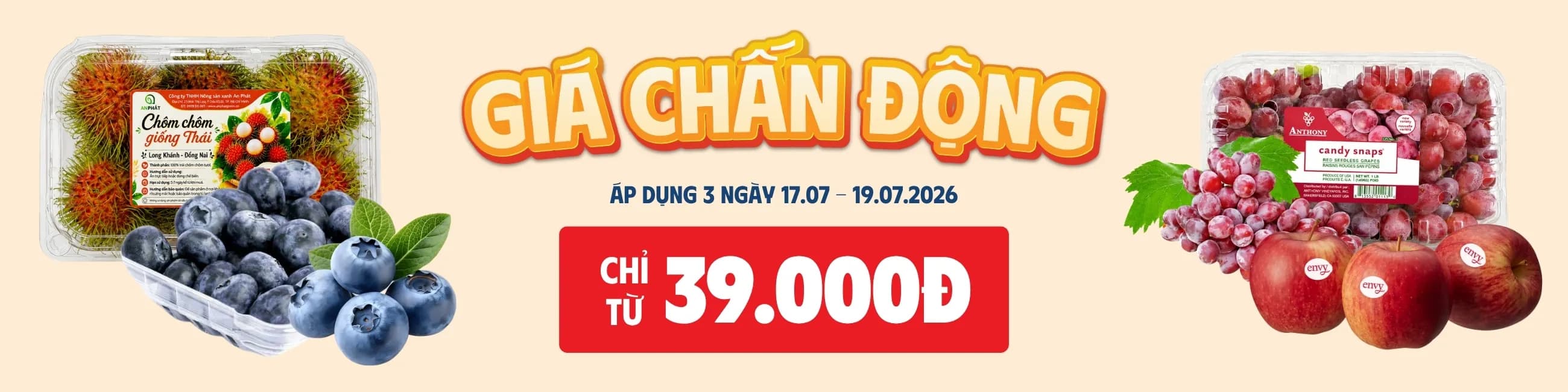 Giá chấn động