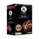Cà phê hoà tan black 2IN1 K-Coffee hộp 15 gói x 17g (1 Hộp)