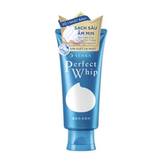Sữa rửa mặt tạo bọt Perfect Whip Senka tuýp 120g (1 Tuýp)