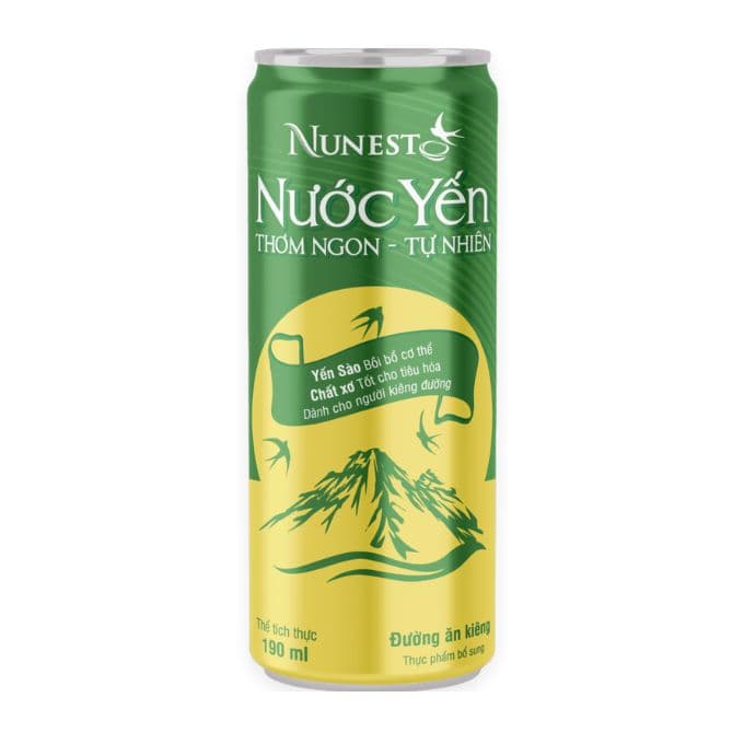 Nước yến đường ăn kiêng Nunest lon 190ml (1 Lon)