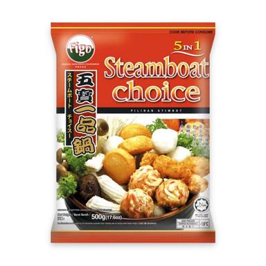 Combo thả lẩu 5 trong 1 Figo gói 500g