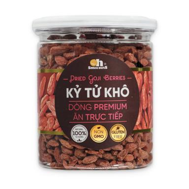 Kỷ tử khô Oh Smilenuts hũ 225g