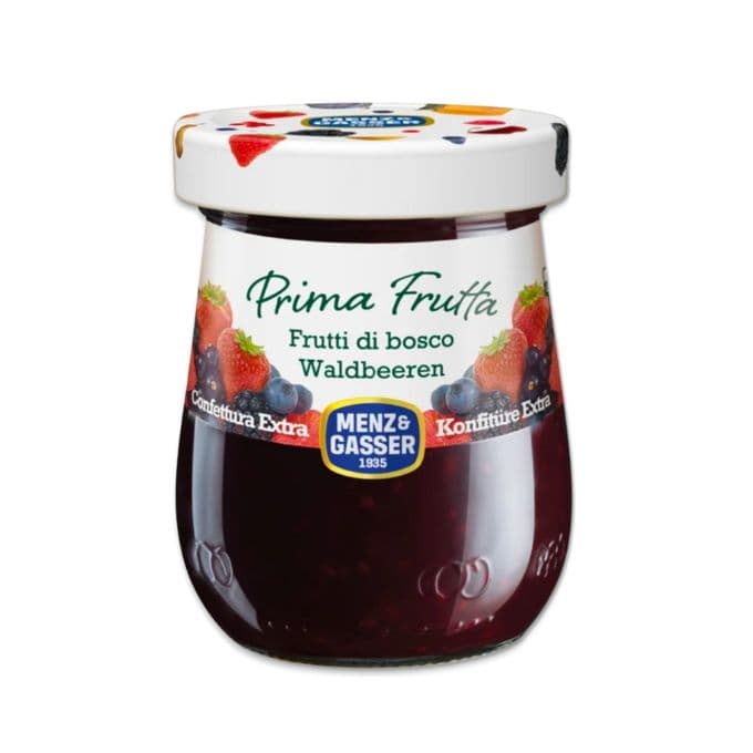 Mứt trái cây rừng Menz & Gasser hũ 340g