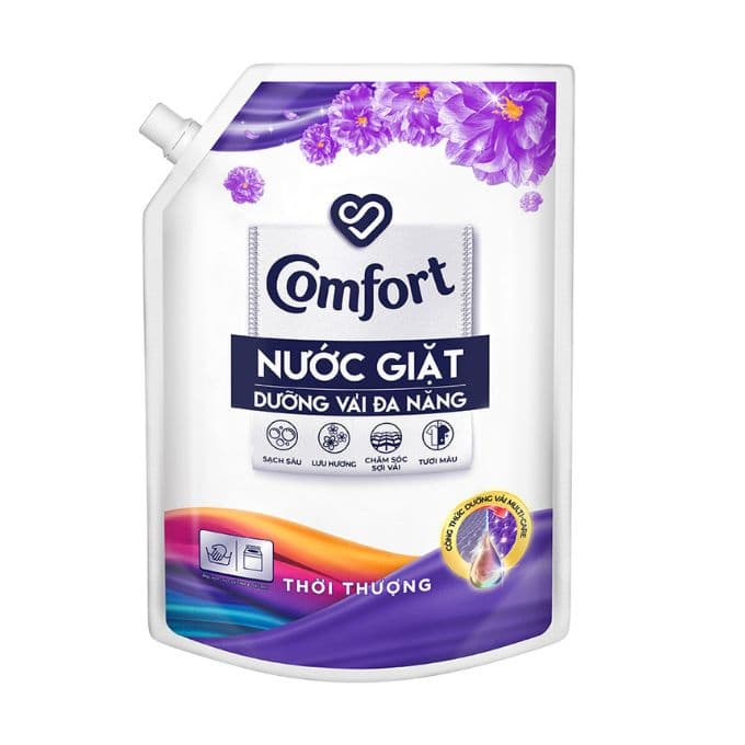 Nước giặt dưỡng vải hương thời thượng Comfort túi 2.2kg