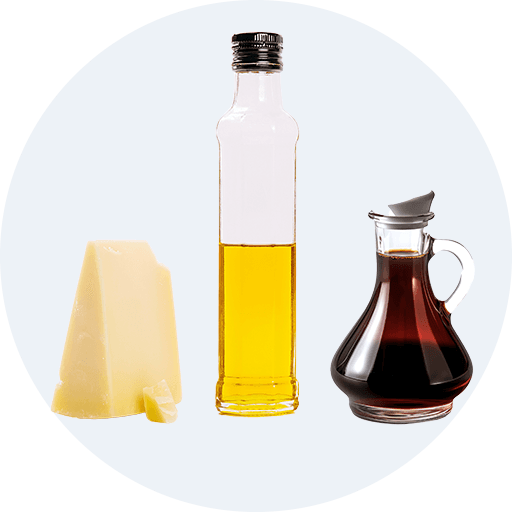 Dầu hào, giấm, bơ