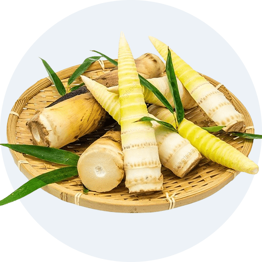 Đậu, nấm, măng