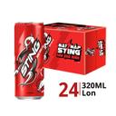 Thùng nước tăng lực dâu Sting 320ml (24 Lon)