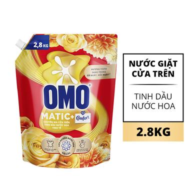 Nước giặt Comfort tinh dầu nước hoa tinh tế cửa trên Omo túi 2.8kg (1 Túi)