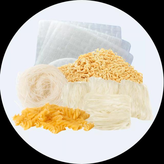 Mì, bún, phở, nui, bánh tráng