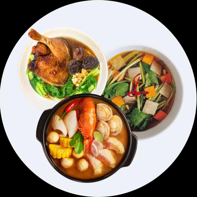 Món lẩu, canh, tiềm