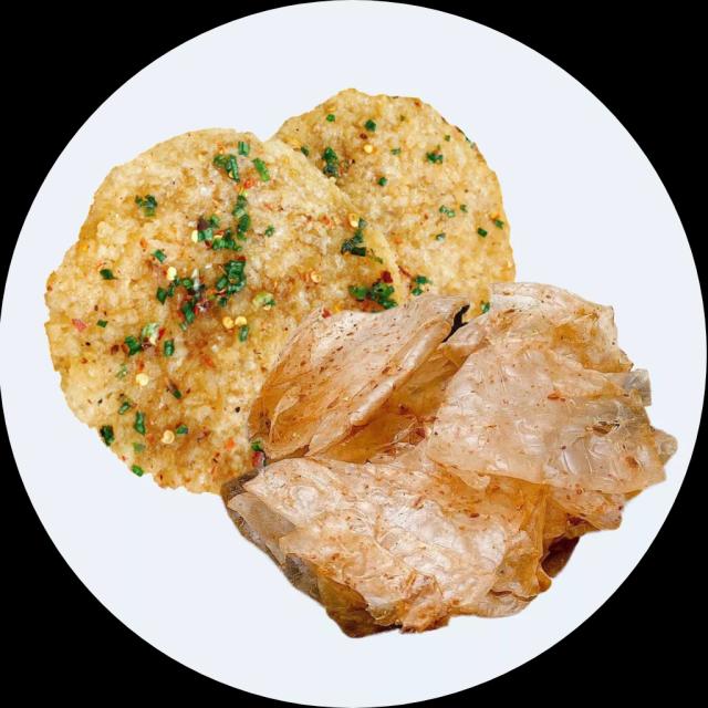 Cơm cháy, bánh tráng