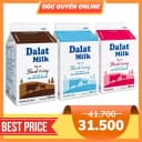 Combo sữa thanh trùng Đà Lạt Milk mix 3 vị (1 Combo)