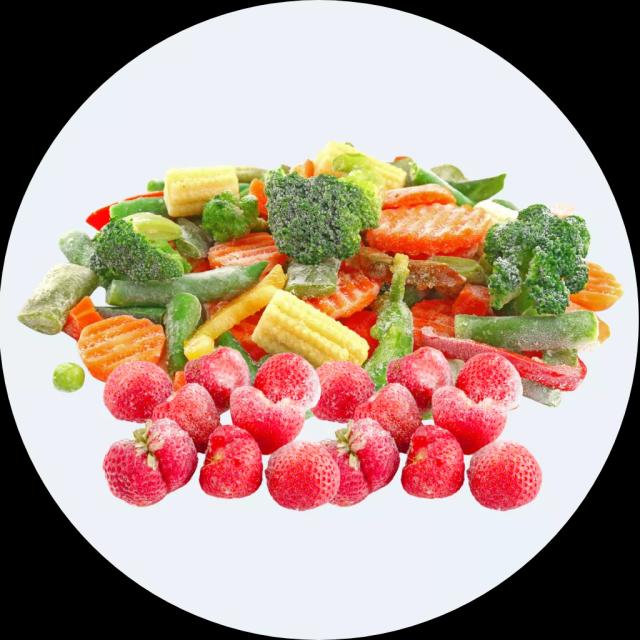 Rau trái cây đông lạnh