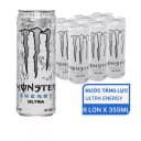 Lốc nước tăng lực Ultra Energy Monster 355ml (6 Lon)