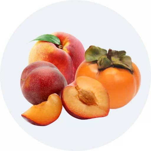 Đào, mận, hồng