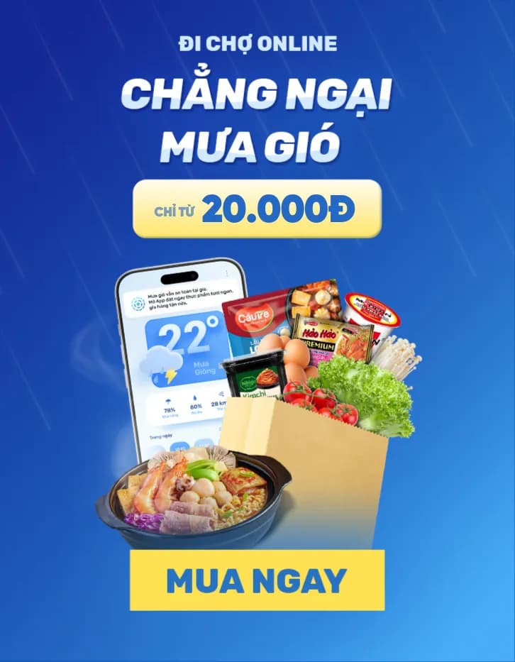 Đi chợ trời mưa