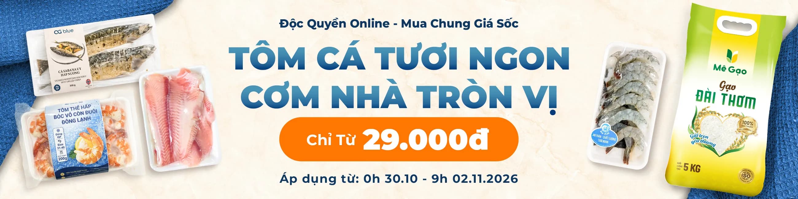 Đại tiệc thủy hải sản