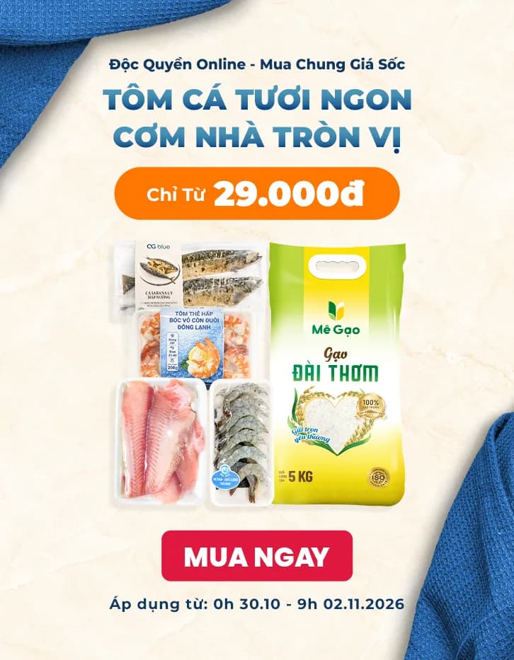 Đại tiệc thủy hải sản