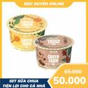 Combo 2 hộp sữa chua ăn Green Farm cao đạm mix vị (1 Combo)