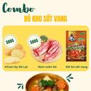 Combo bò kho sốt vang