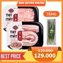 Combo ba rọi và thịt xay Meat Master (2 vỉ)
