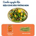 Combo Món Xào: Trứng Gà Non & Đậu Cove
