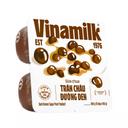 Lốc sữa chua ăn trân châu đường đen Vinamilk hộp 100g (4 Hộp)