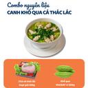 Combo canh khổ qua cá thát lát