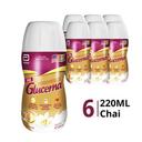 Lốc sữa nước hương vani Glucerna chai 220ml (6 Chai)