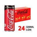 Thùng nước ngọt zero CocaCola 320ml (24 lon)