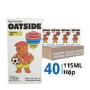 Thùng sữa yến mạch vị nguyên bản Oatside hộp 115ml (40 Hộp)