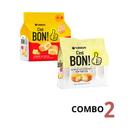 Combo ORION C'est BON! - 2 gói bánh ăn sáng sợi thịt gà & sốt kem phô mai