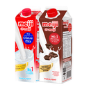 Combo sữa thanh trùng 4.3% Meiji + sữa thanh trùng vị socola Meiji (1 Combo)