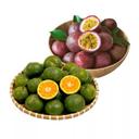 Combo Vitamin C: 1KG cam sành + 0.5KG chanh dây (1 Combo)