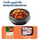 Combo ba rọi heo xào kim chi