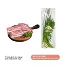 Combo 500g ba rọi heo và rau nêm